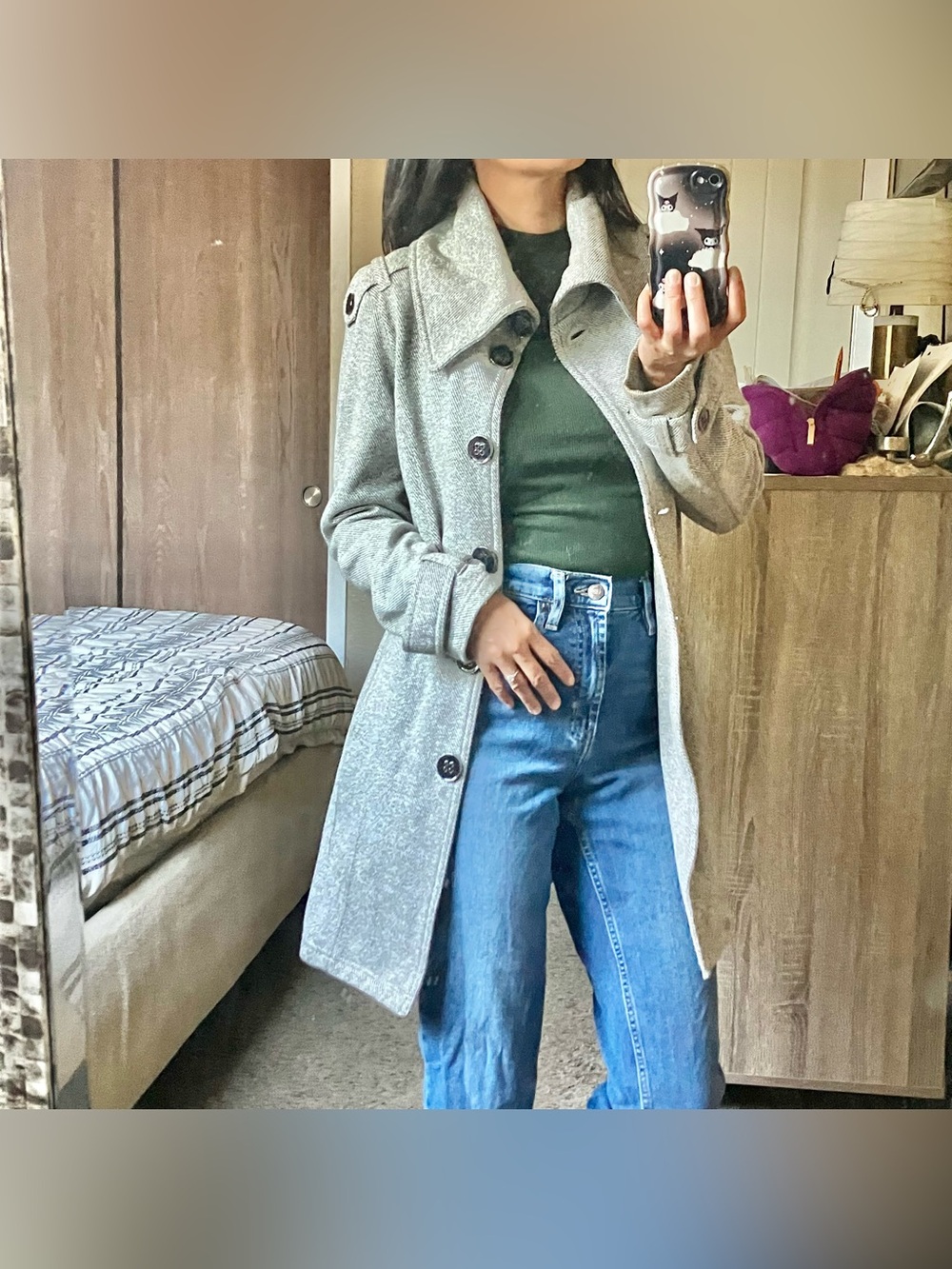 BCX mid length coat